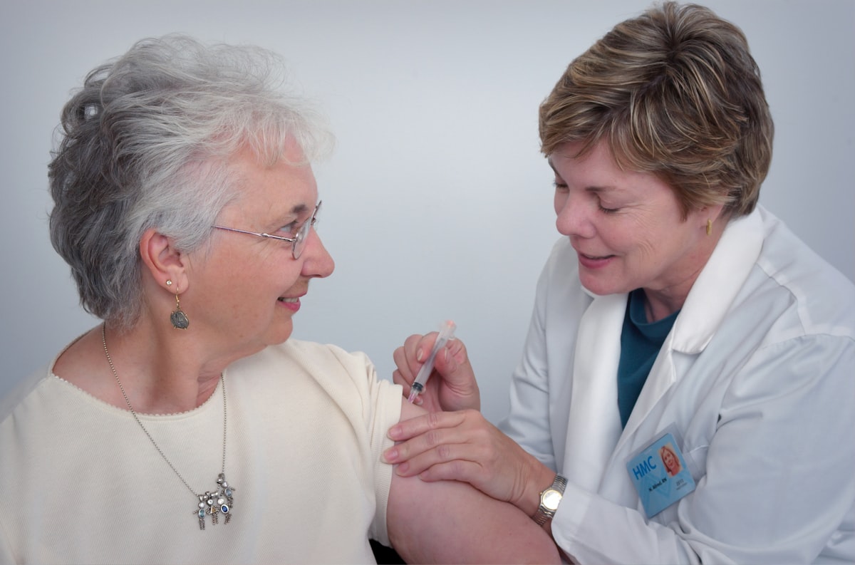 Support Worker Assisting Participant